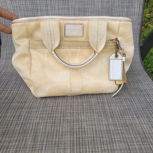 Coach signature scribble handbag